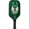 WILSON NBA Collection Fierce Team Pickleball Paddles – Grip Size 2-4 1/4″(Milwaukee Bucks)