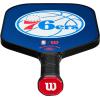 WILSON NBA Collection Fierce Team Pickleball Paddles – Grip Size 2-4 1/4″(Philadelphia 76ers)