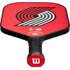 WILSON NBA Collection Fierce Team Pickleball Paddles – Grip Size 2-4 1/4″(Portland Trail Blazers)