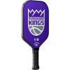 WILSON NBA Collection Fierce Team Pickleball Paddles – Grip Size 2-4 1/4″(Sacramento Kings)