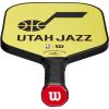 WILSON NBA Collection Fierce Team Pickleball Paddles – Grip Size 2-4 1/4″(Utah Jazz)