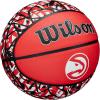 WILSON NBA Team Graffiti Basketballs – Size 7-29.5″(Atlanta Hawks)