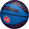 WILSON NBA Team Graffiti Basketballs – Size 7-29.5″(Detroit Pistons)