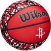 WILSON NBA Team Graffiti Basketballs – Size 7-29.5″(Houston Rockets)
