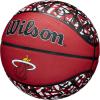 WILSON NBA Team Graffiti Basketballs – Size 7-29.5″(Miami Heat)