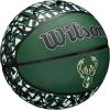WILSON NBA Team Graffiti Basketballs – Size 7-29.5″(Milwaukee Bucks)