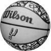 WILSON NBA Team Graffiti Basketballs – Size 7-29.5″(San Antonio Spurs)