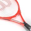 WILSON Pro Staff Precision XL 110 Adult Recreational Tennis Racket – Grip Size 3-4 3/8″, Red