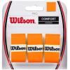 WILSON Sensation Pro Tennis Racquet Over Grip, Black(Orange)