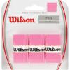 WILSON Sensation Pro Tennis Racquet Over Grip, Black(Pink)