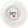 WILSON Synthetic Gut Power Tennis String – Set and 200m Reel, 16 and 17 Gauge(White)