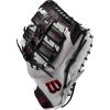 Wilson 2024 A1000 1620 12.5” Baseball First Base Mitt – Silver/Black/Red(Right Hand Throw)