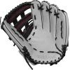 Wilson 2024 A1000 Outfield Baseball Gloves – 12.25″ and 12.5″(Silver/Black/Red)