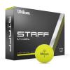 Wilson 2024 Staff Model Golf Balls – 12 Balls(Yellow)