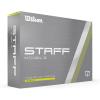Wilson 2024 Staff Model Golf Balls – 12 Balls(Yellow)