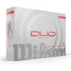 Wilson 2025 Duo Soft Golf Balls – 12 Balls(Red)