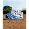 Wilson 2026 A1000 Infield and Outfield Fastpitch Gloves(White/Cool Blue/Red)