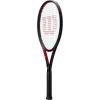 Wilson Clash 100L V3 Strung Adult Performance Tennis Racket – Grip Size 1-4 1/8″, Strung with Sensation 16 Natural at Mid Range Tension(Grip Size 0 – 4″)