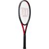 Wilson Clash 100L V3 Strung Adult Performance Tennis Racket – Grip Size 1-4 1/8″, Strung with Sensation 16 Natural at Mid Range Tension(Grip Size 0 – 4″)