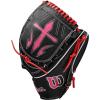 Wilson Fall 2024 A2K® Baseball Gloves(Black/Flamingo)