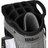 Wilson Feather Golf Cart Bag – Black/Grey/Red(Black/Grey/White)