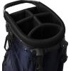 Wilson Feather Golf Cart Bag – Black/Grey/Red(Navy/White)