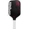 Wilson Fierce Series 13mm Pickleball Paddles – Grip Size 2-4 1/4″(Black/White/Red)