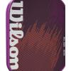 Wilson Fierce Series 13mm Pickleball Paddles – Grip Size 2-4 1/4″(Purple)