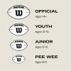 Wilson GST SpeedSkin Footballs – Brown(Junior Size)