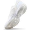Wilson Mens Men’s Hurakn Pro V2 Padel Shoes(White/White/White)