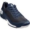 Wilson Mens Rush Pro 4.5 Men’s Clay Tennis Shoes(Navy Blazer/White)