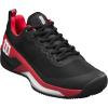 Wilson Men’s Rush Pro 4.5 Tennis Shoes(Black Infrared White)