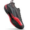 Wilson Men’s Rush Pro 4.5 Tennis Shoes(Black/Infrared/White)
