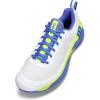 Wilson Men’s Rush Pro 4.5 Tennis Shoes(White/Amparo Blue/Safety Yellow)