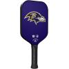 Wilson NFL Collection Fierce Team Pickleball Paddles – Grip Size 2-4 1/4″(Baltimore Ravens)