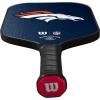 Wilson NFL Collection Fierce Team Pickleball Paddles – Grip Size 2-4 1/4″(Denver Broncos)