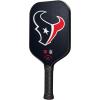 Wilson NFL Collection Fierce Team Pickleball Paddles – Grip Size 2-4 1/4″(Houston Texans)