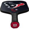 Wilson NFL Collection Fierce Team Pickleball Paddles – Grip Size 2-4 1/4″(Houston Texans)