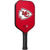 Wilson NFL Collection Fierce Team Pickleball Paddles – Grip Size 2-4 1/4″(Kansas City Chiefs)
