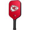 Wilson NFL Collection Fierce Team Pickleball Paddles – Grip Size 2-4 1/4″(Kansas City Chiefs)