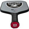Wilson NFL Collection Fierce Team Pickleball Paddles – Grip Size 2-4 1/4″(Las Vegas Raiders)