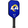 Wilson NFL Collection Fierce Team Pickleball Paddles – Grip Size 2-4 1/4″(Los Angeles Rams)