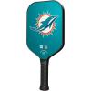 Wilson NFL Collection Fierce Team Pickleball Paddles – Grip Size 2-4 1/4″(Miami Dolphins)