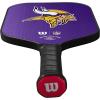 Wilson NFL Collection Fierce Team Pickleball Paddles – Grip Size 2-4 1/4″(Minnesota Vikings)