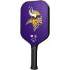 Wilson NFL Collection Fierce Team Pickleball Paddles – Grip Size 2-4 1/4″(Minnesota Vikings)