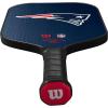 Wilson NFL Collection Fierce Team Pickleball Paddles – Grip Size 2-4 1/4″(New England Patriots)