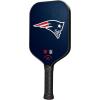 Wilson NFL Collection Fierce Team Pickleball Paddles – Grip Size 2-4 1/4″(New England Patriots)