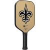 Wilson NFL Collection Fierce Team Pickleball Paddles – Grip Size 2-4 1/4″(New Orleans Saints)