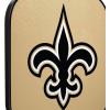 Wilson NFL Collection Fierce Team Pickleball Paddles – Grip Size 2-4 1/4″(New Orleans Saints)