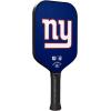 Wilson NFL Collection Fierce Team Pickleball Paddles – Grip Size 2-4 1/4″(New York Giants)